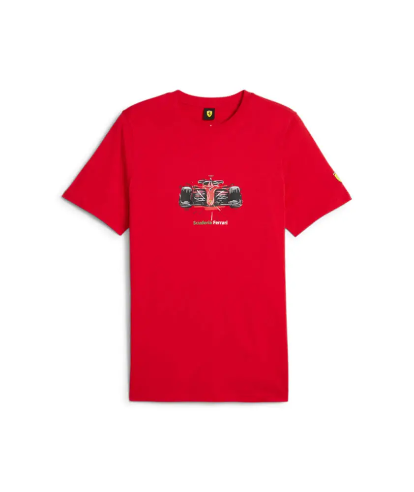 Puma Scuderia Ferrari Race Car Tee Red 1