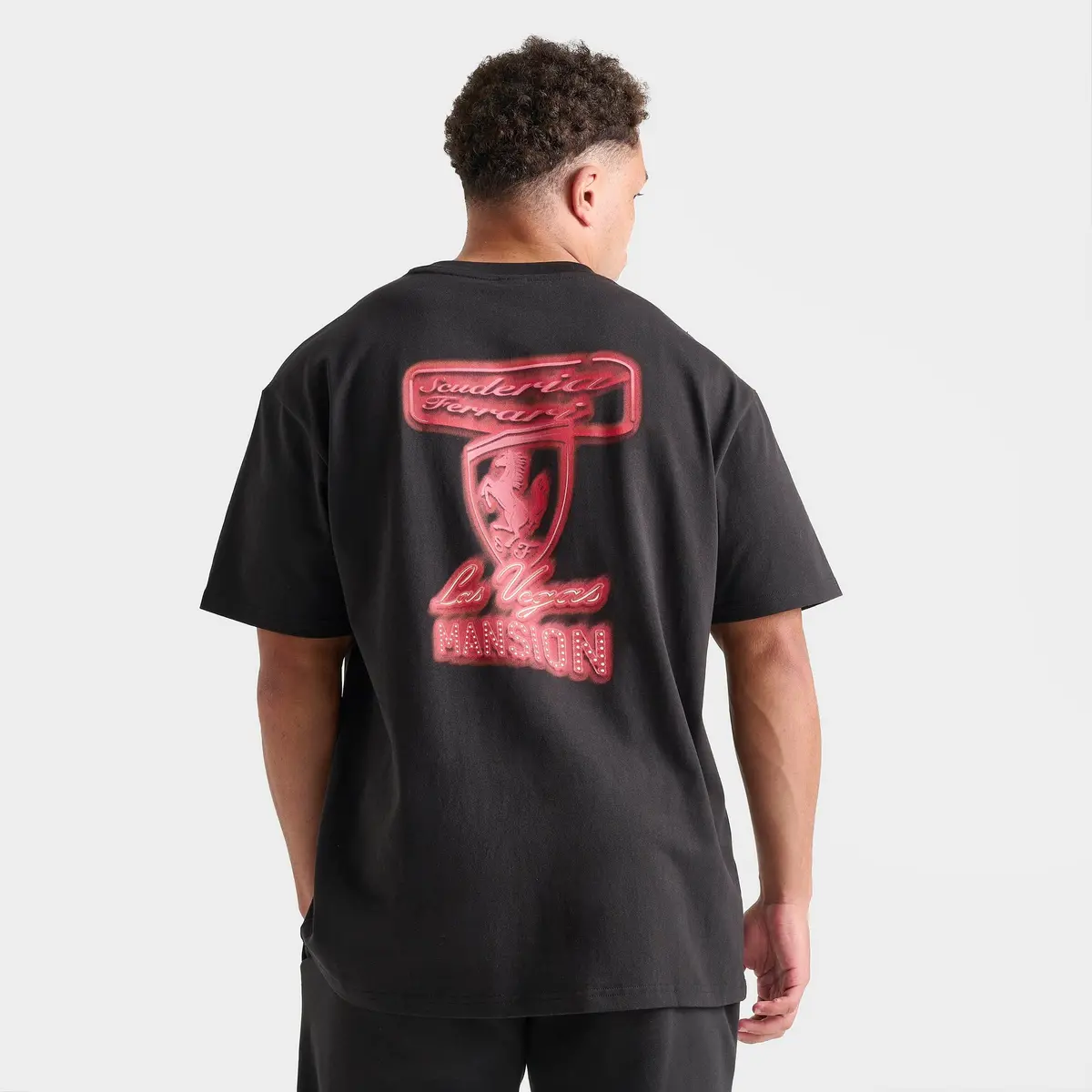 Scuderia Ferrari Neon Energy Tee Black 1