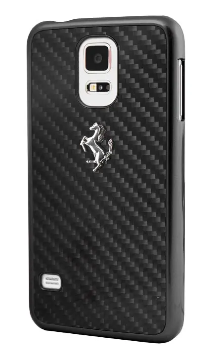 Ferrari Gt Samsung Galaxy S5 Carbon Fiber Black Case 1