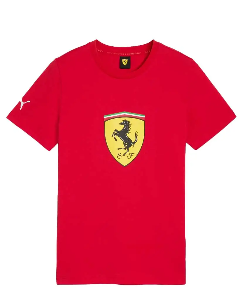 Scuderia Ferrari F1 Kids Classic Shield Tee Red 1