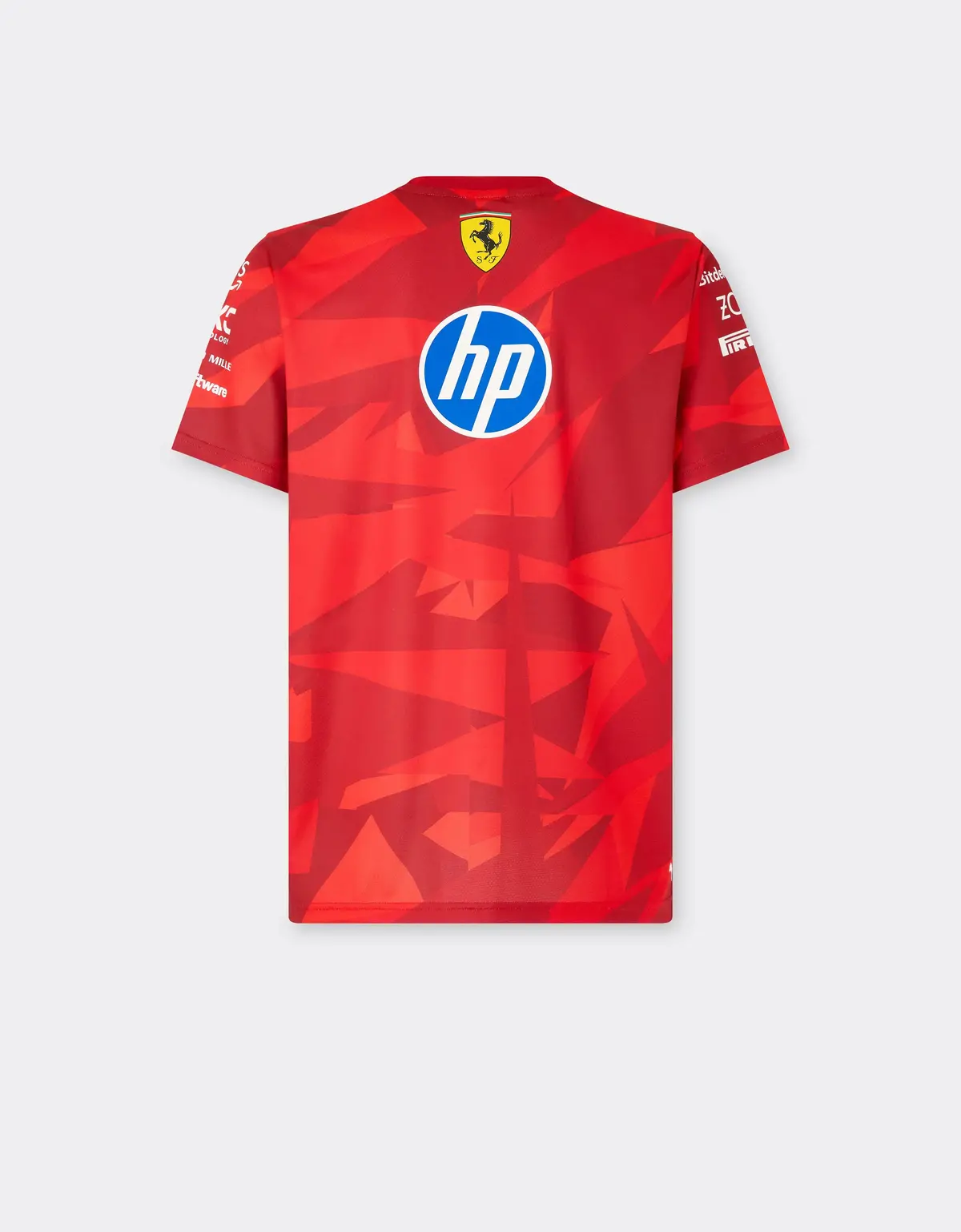 Scuderia Ferrari F1 Las Vegas Team Tee Shirt Red 2