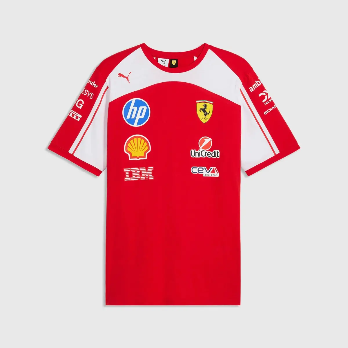 Scuderia Ferrari F1 Team Tee Shirt Red 1