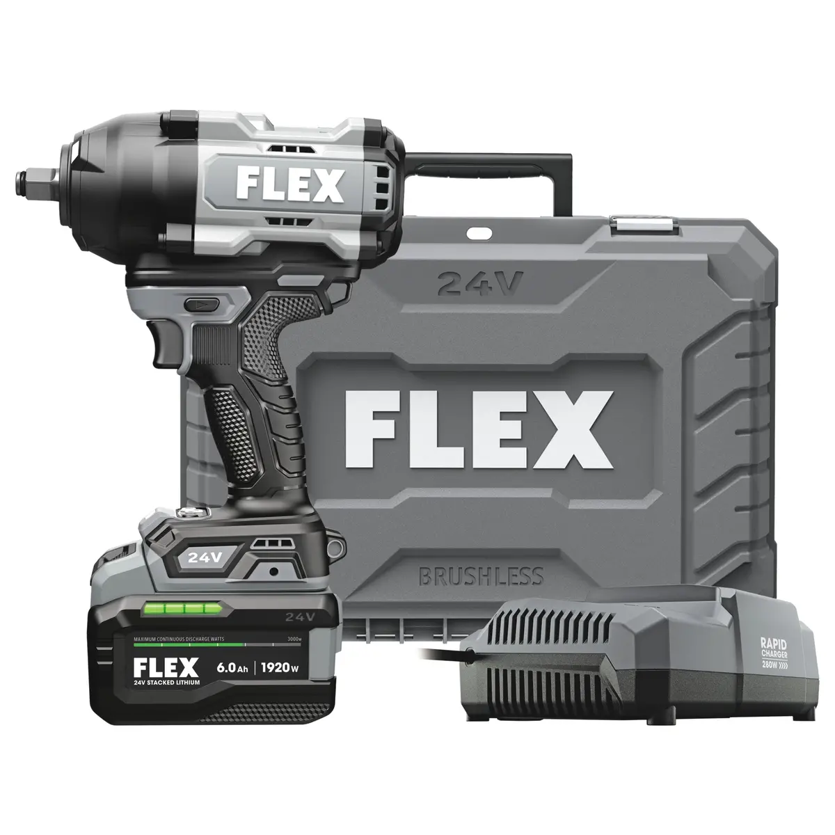 Flex  Fx1472-1H ½” High-Torque Impact Wrench Stacked Lithium Kit 1