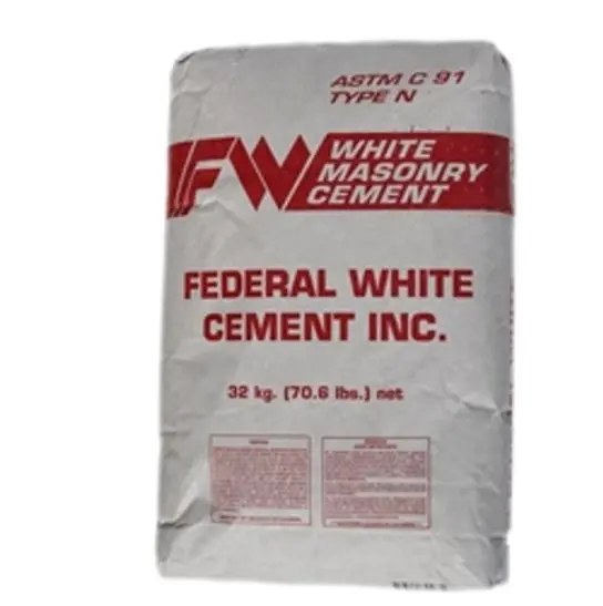 Federal 32Kg Type N White Masonry Cement 1