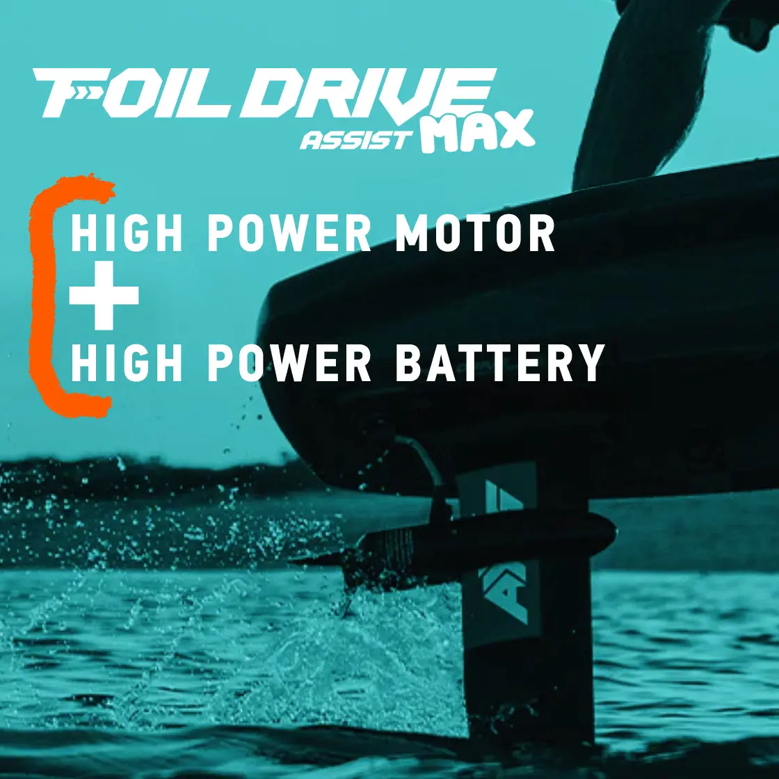 Foil Drive Assist Max Kit With High Power Motor And High Power Battery 1