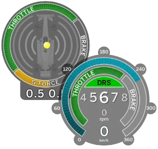 Simhub - F1 2015-17 Revmeter 1