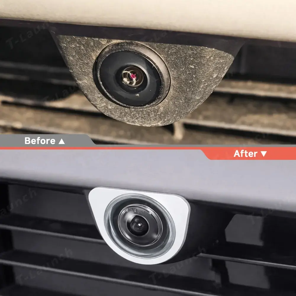 Front Bumper Camera Lens Guard Protective Cover For Tesla Model 3 Highland 2025+ 2