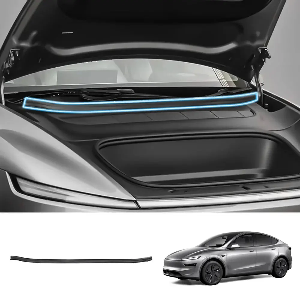 Front Trunk Cowl Water Seal & Hood Weatherstrip For Tesla Model 3 Highland / Model Y 2021+ 1