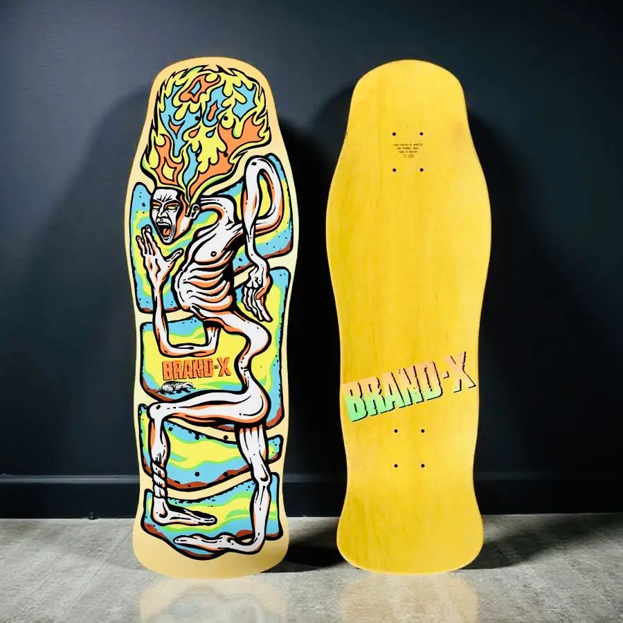 Rubberman 10"X30.25" Limited Edition Deck Hand Painted (1 Of 5) 1