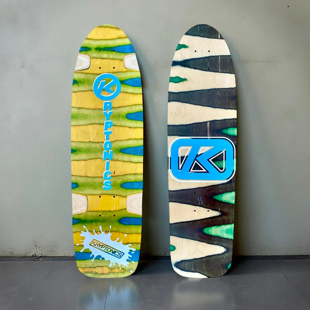 Kryptonics/Sims Unique Hand-Painted Cruiser Skateboard – Deck or Full Complete, 8.5" × 31", One-of-a-Kind - Image 7