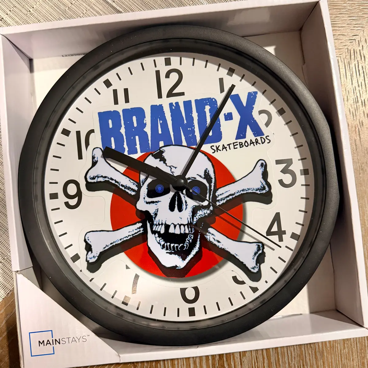 Brand-X Knucklehead Clock 9” 1
