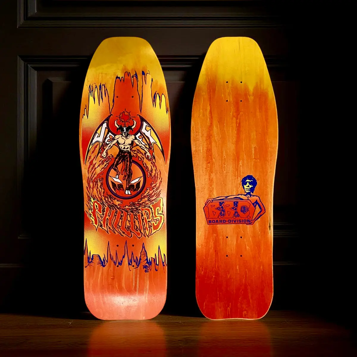 Jeff Phillips Devilman Double-Fade Limited Edition, Hand-Painted Bbc Deck (1 Of 14) 1
