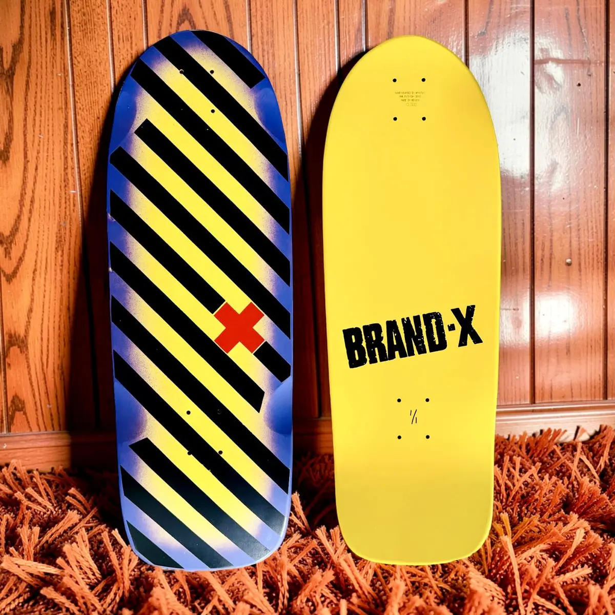 Vertical Hold 10"X30" One Of A Kind, Hand Painted Deck (1 Of 1) 1