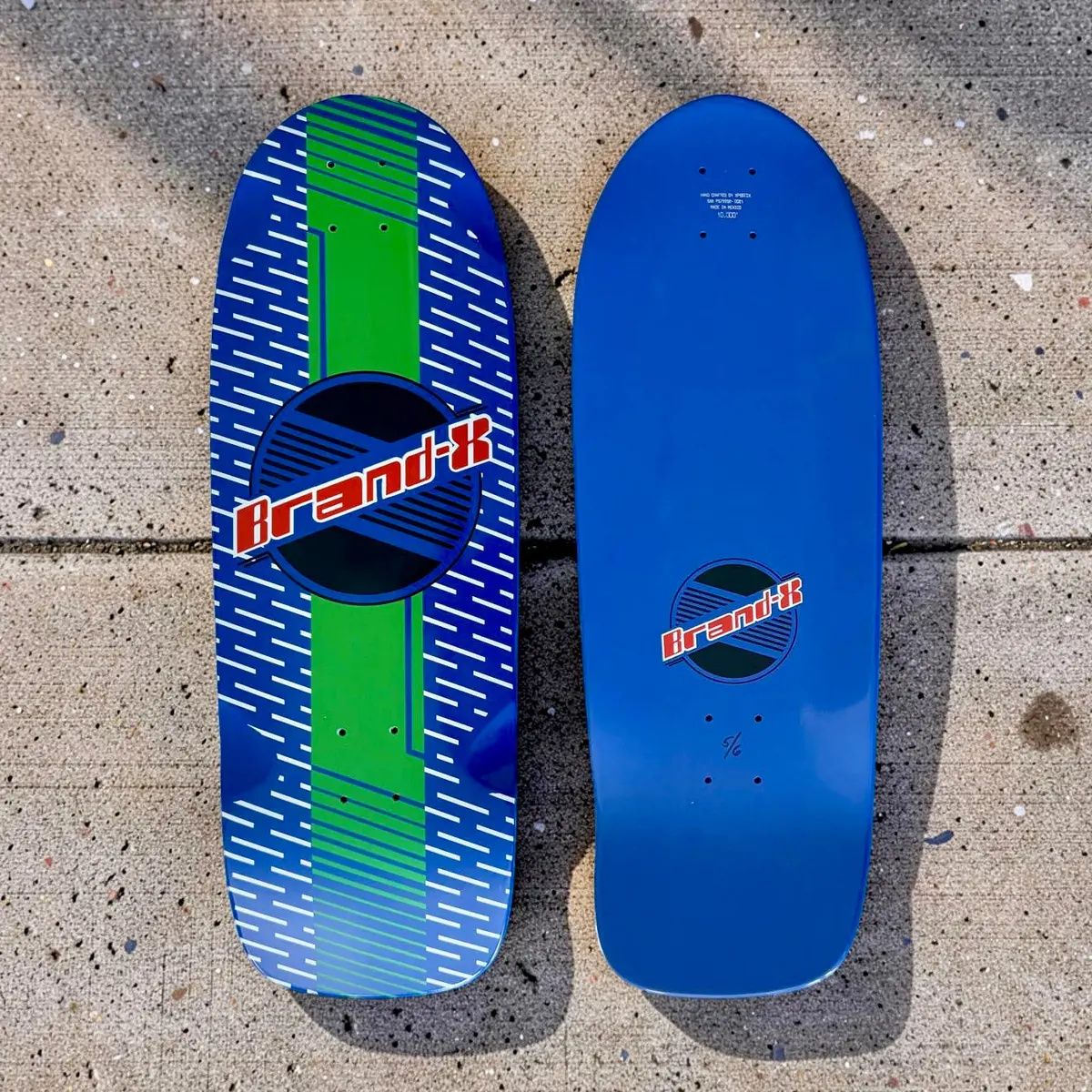 The Sea Limited Edition 10”X30” Hand-Painted Deck (1 Of 6) 1