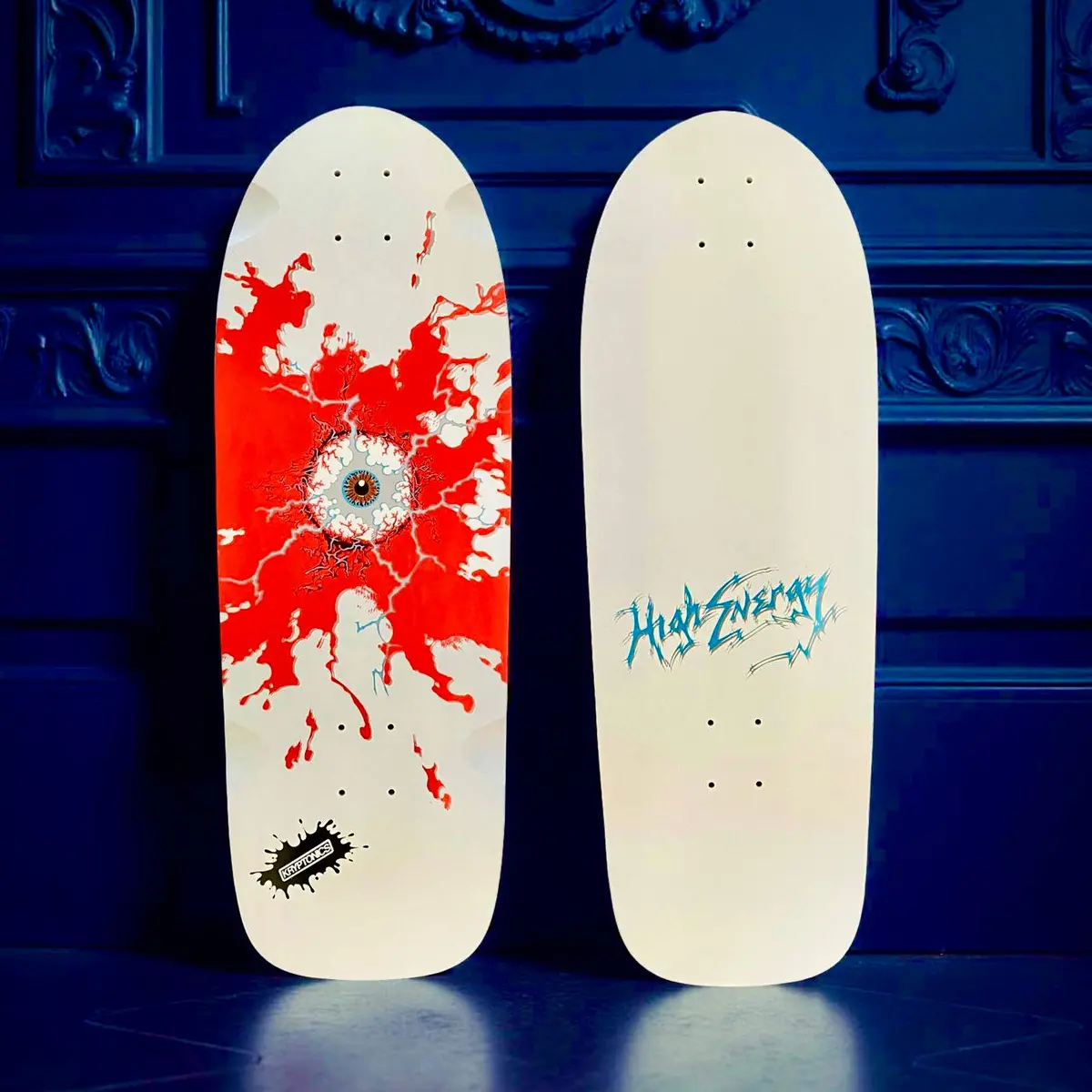 Electric Eye Limited Edition Deck 10”X30” Hand-Painted (1 Of 5) 1