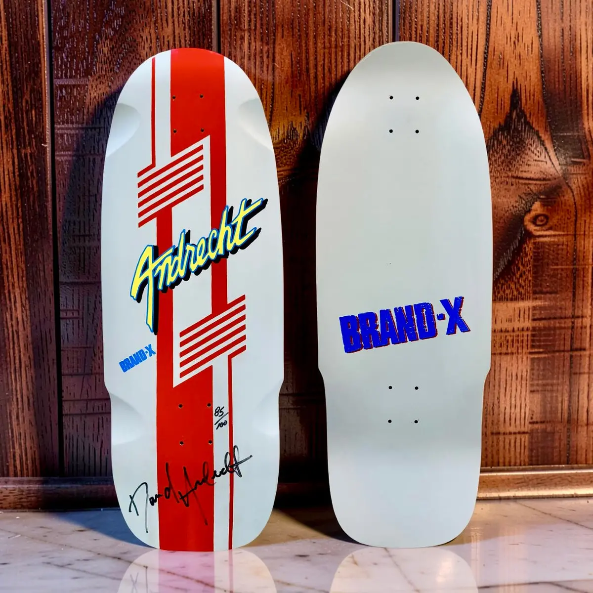 Dave Andrecht 11”X31” Stinger Hand-Painted & Autographed Deck (1 Of 100) 1