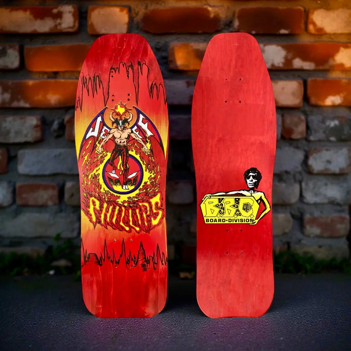 Jeff Phillips Bbc Devilman Limited Edition, Hand-Painted Deck (1 Of 100) 1