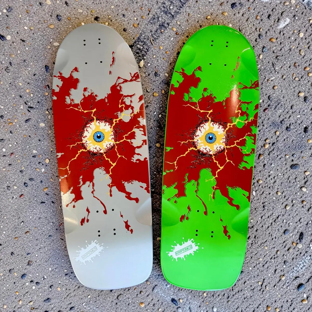 Electric Eye Limited Edition Deck 10”X30” Hand-Painted (1 Of 5) 1