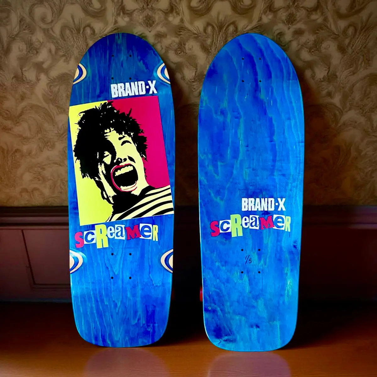 Screamer 10”X30” Hand Painted Limited Edition Deck (1 Of 5) 1