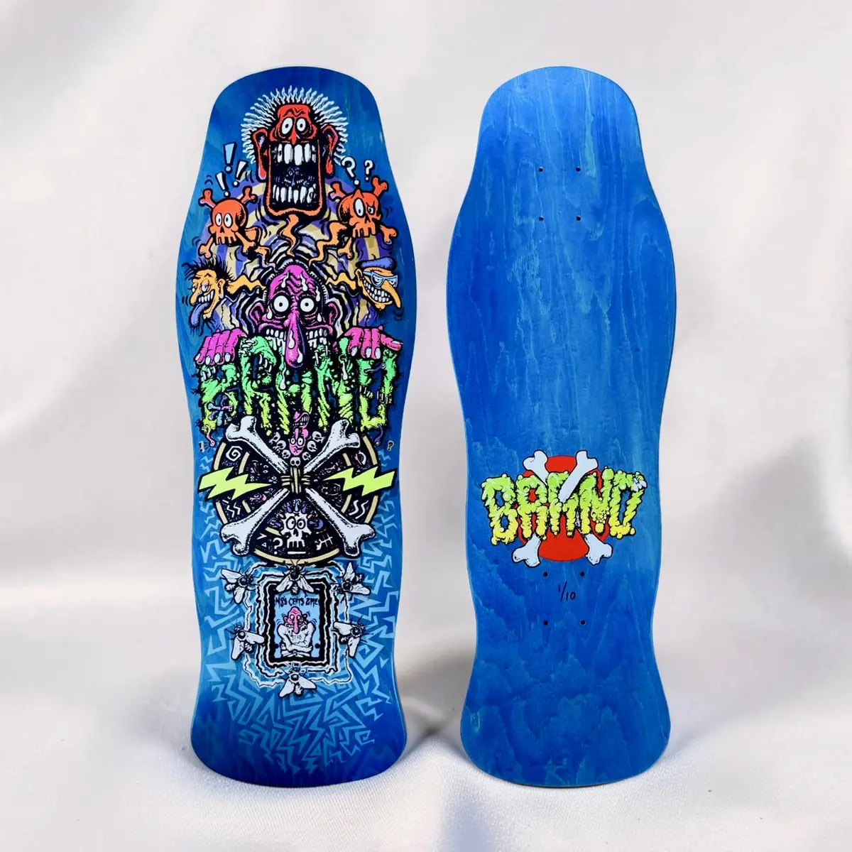 X-Dream Hand-Painted Limited Edition Deck 10"X30.25" (1 Of 10) 1