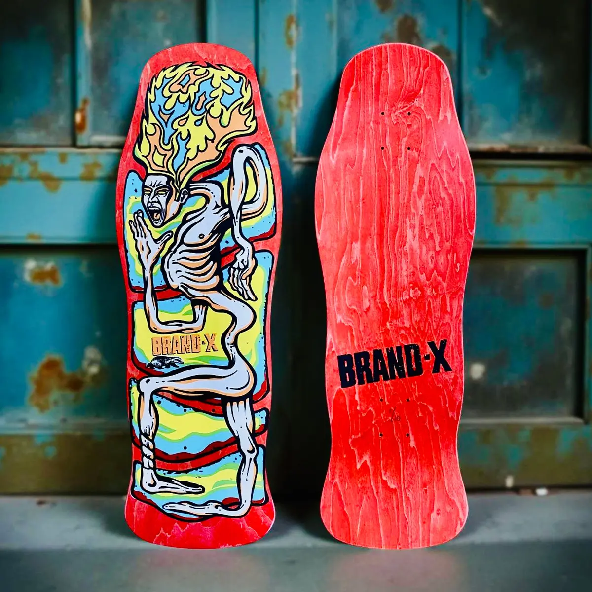 Rubberman 10"X30.25" Limited Edition Deck Hand-Painted (1 Of 10) 1