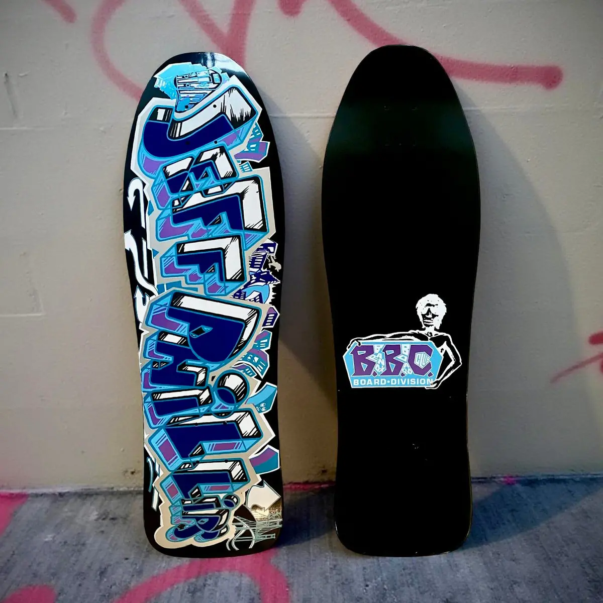 Jeff Phillips Graffiti Limited Edition, Hand-Painted Bbc Deck (1 Of 15) 1