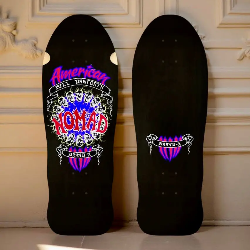 Bill Danforth Circle Of Skulls 10”X30” Limited Edition, Hand-Painted Deck (1 Of 10) 1