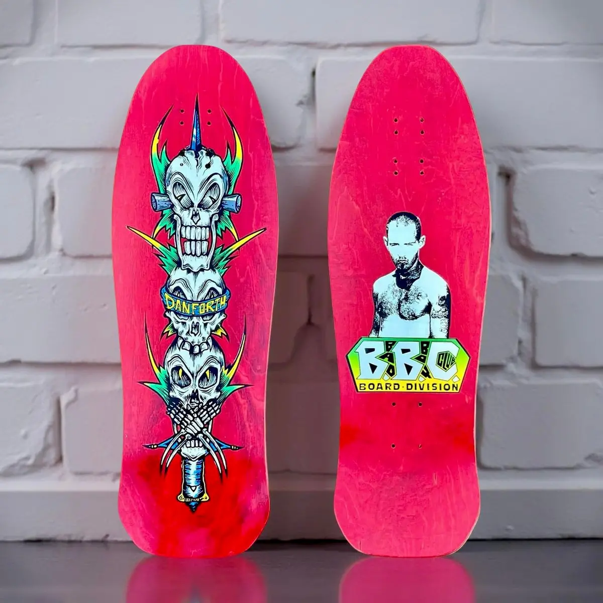 Bill Danforth Bbc Totem Limited Edition, Hand-Painted Deck (Pre-Order, December) 1