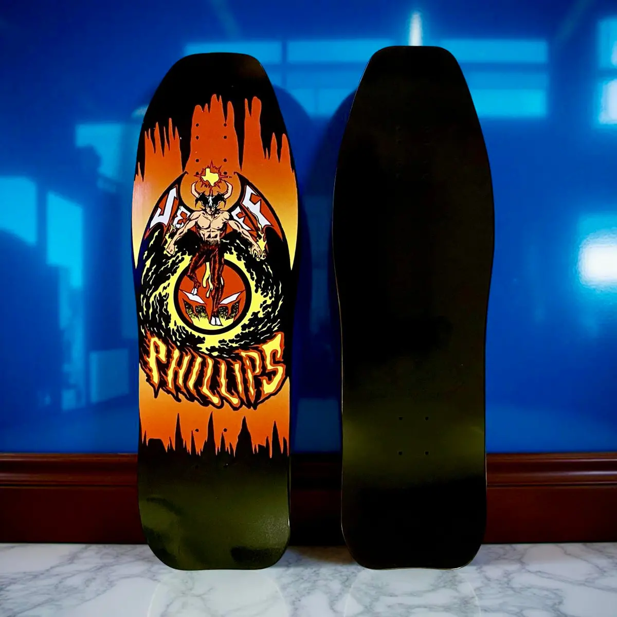 Jeff Phillips Devilman Bbc Original Shape "Rider" Deck 10”X31” - Assorted Colors 1