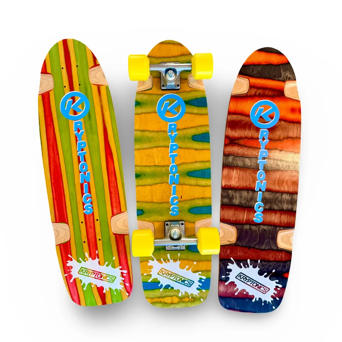 Kryptonics/Sims One-Of-A-Kind & Hand-Painted Cruiser Deck Or Complete 8.5”X31” (1 Of 1) 1