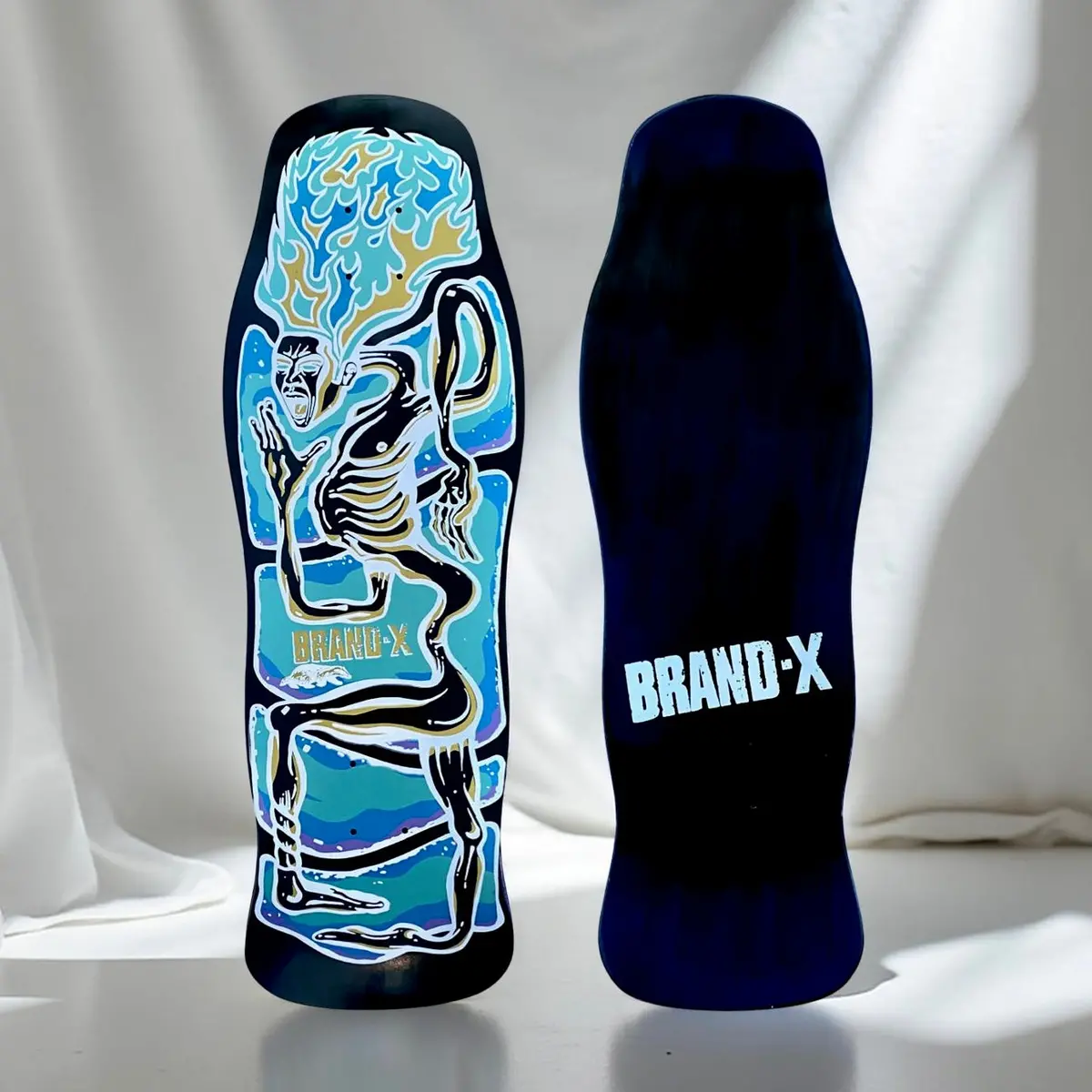 Rubberman 10"X30.25" Limited Edition Deck Hand-Painted (1 Of 10) 1