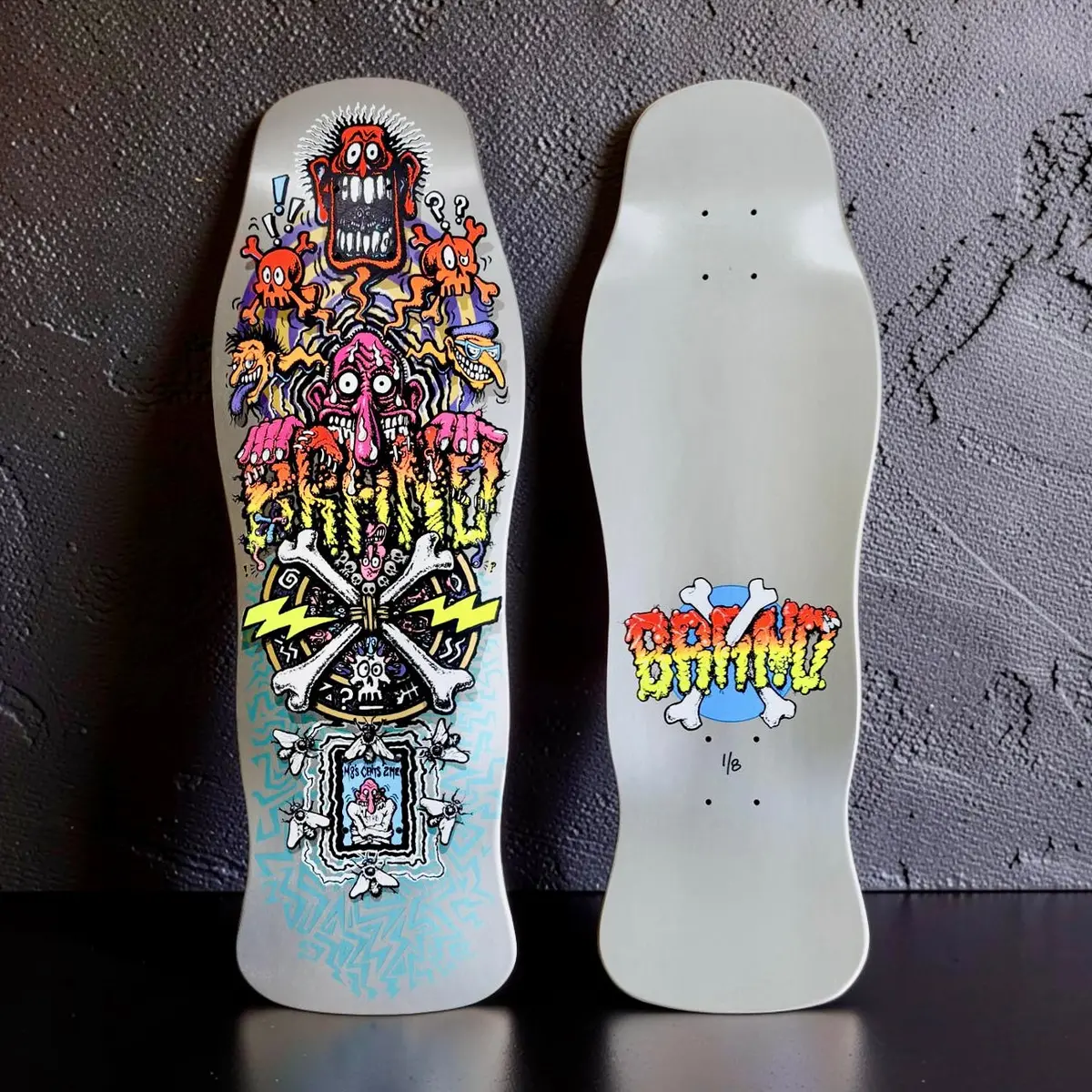 X-Dream Hand-Painted Limited Edition Deck 10"X30.25" (1 Of 8) 1