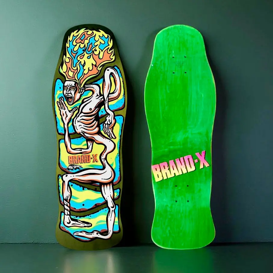 Rubberman 10"X30.25" Limited Edition Deck Hand Painted (1 Of 5) 1