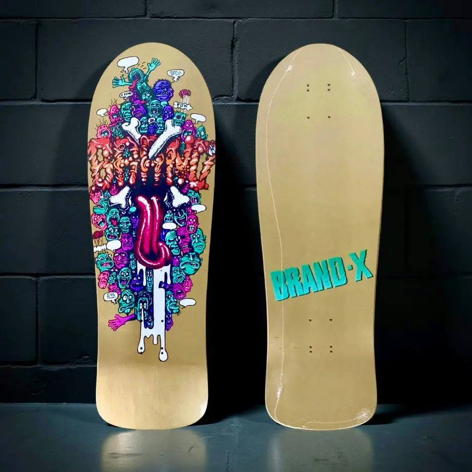 Riot Stick Limited Edition Deck 10"X30.25" Hand Painted (1 Of 10) 1