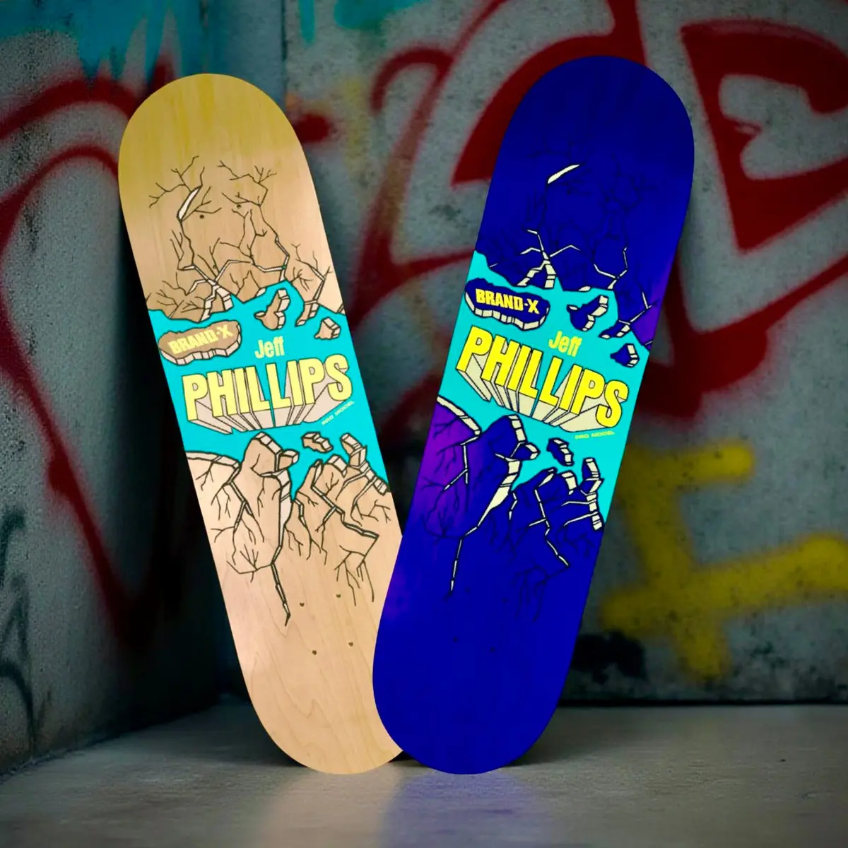 Jeff Phillips Breakout Pop Decks 7.75" - 9.0" 1