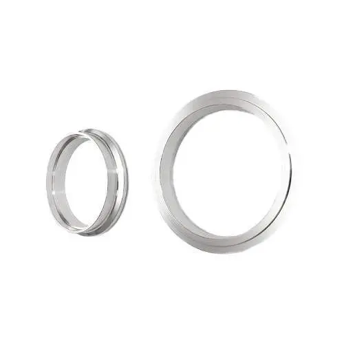 Stainless 3" V-Band Outlet Flange (Downpipe); Garrett G25 G30 G35 - G Series (Sf) 1