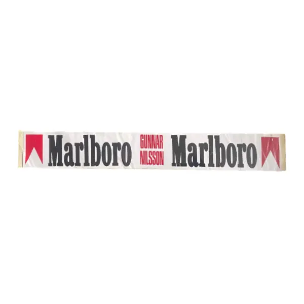 Marlboro - Visor Strip - Gunner Nilsson 1