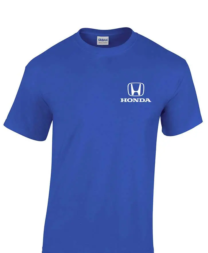 Honda Blue/White Classic Logo Tee 1