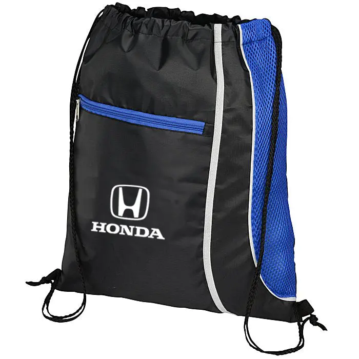 Honda Blue Sports Drawstring Bag 1