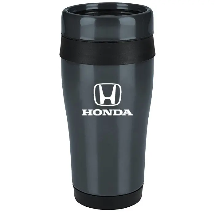 Honda Charcoal Steel Travel Mug 1