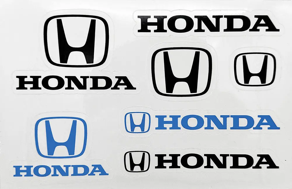 Honda Small Sticker Set (7 Stickers) 1