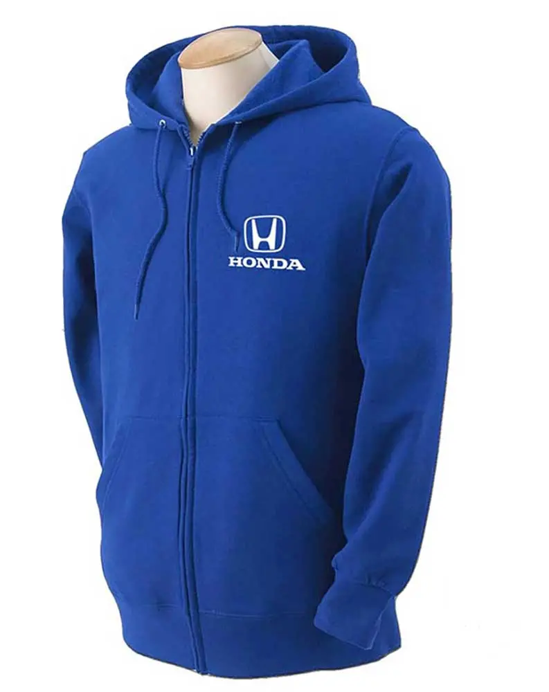 Honda Royal Hooded Full Zip Sweatshirt 1