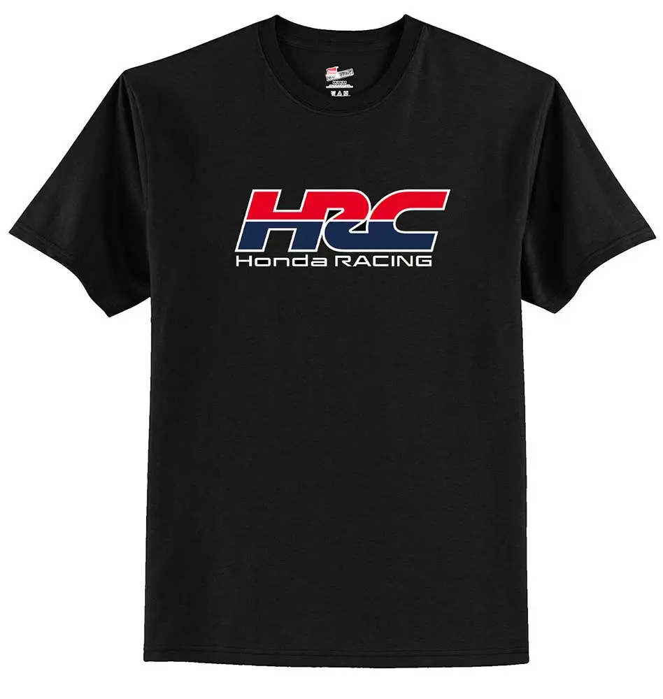 Hrc Honda Racing Logo Tee Black 1