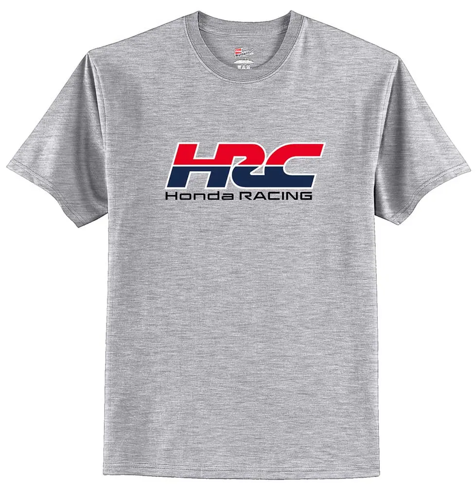 Hrc Honda Racing Logo Tee Grey 1