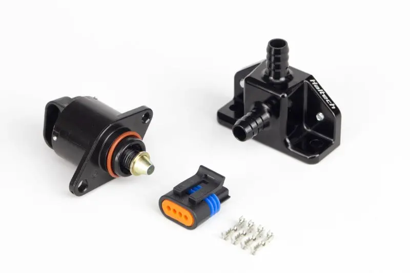 Idle Air Control Kit - Billet 2 Port Housing With 2 Screw Style Motor Diameter: 10Mm (3/8") 1