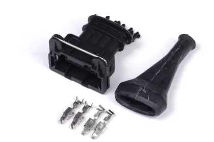 Plug And Pins Only - Bosch 4 Pin Junior Timer Female Connector 1