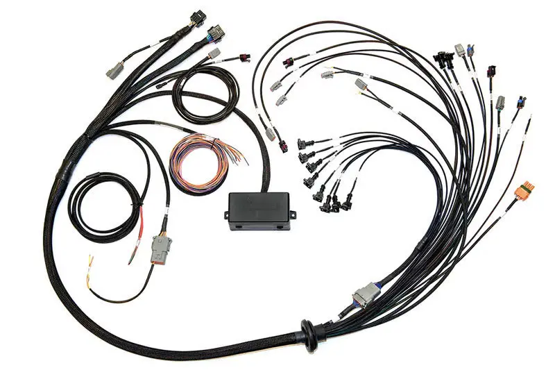Elite 2500 V8 Small/Big Block Gm, Ford & Chrysler Terminated Harness Injector Connector: Bosch Ev1 1