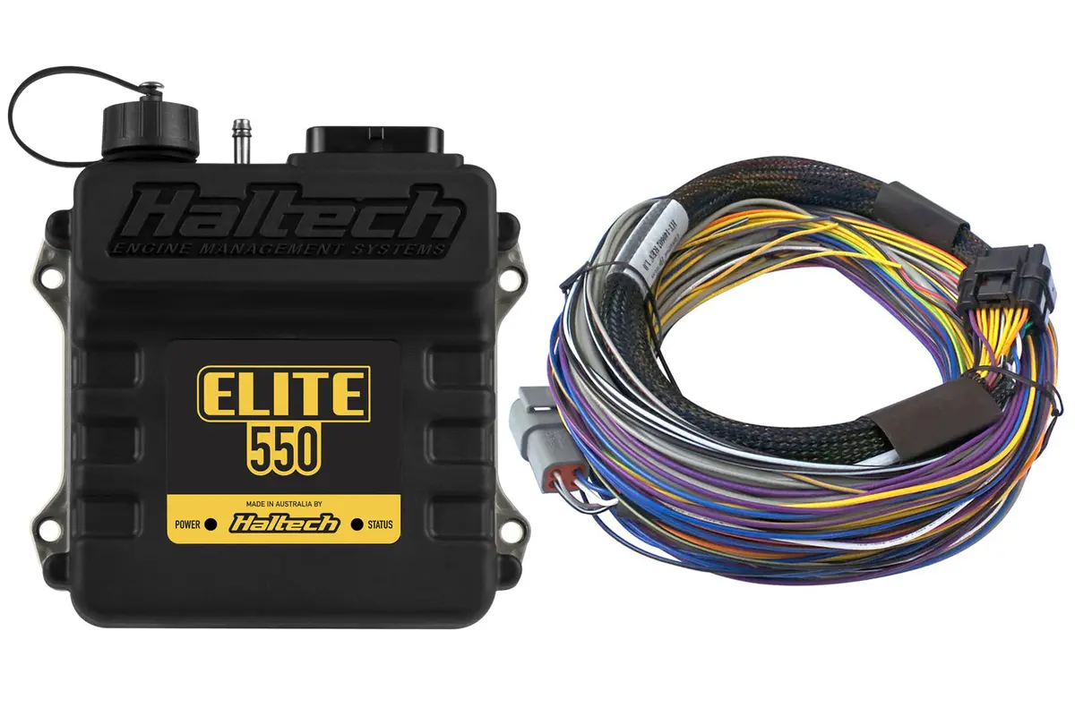 Haltech Elite 550 + Basic Universal Wire-In Harness Kit Length: 2.5M (8') Ht-150402 1