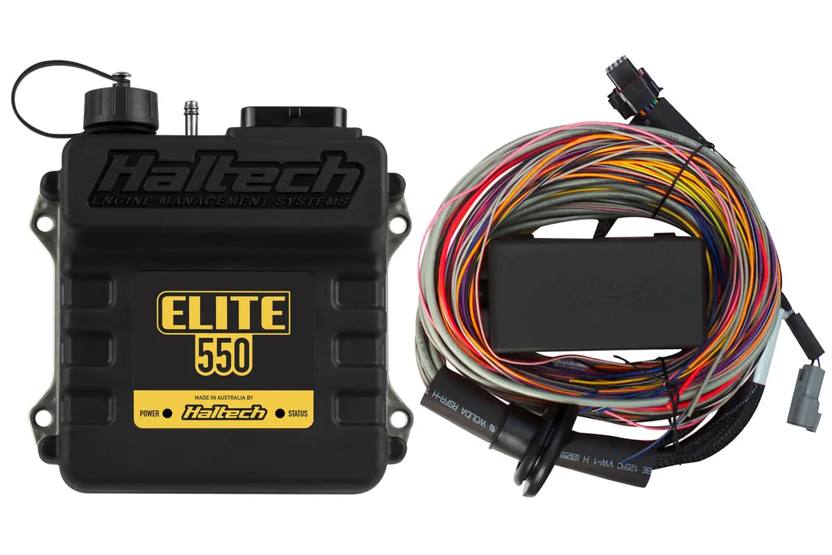 Haltech Elite 550 + Premium Universal Wire-In Harness Kit Length: 2.5M (8') Ht-150404 1