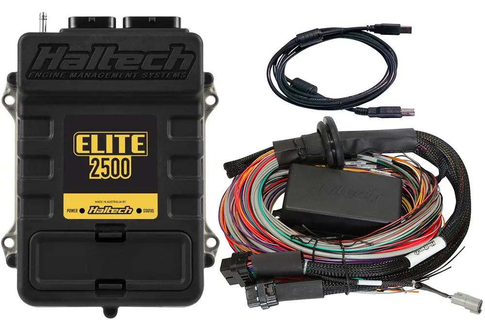 Haltech Elite 2500 + Premium Universal Wire-In Harness Kit Length: 5.0M (16') Ht-151305 1
